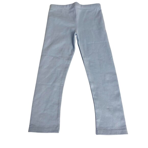 Little English Toddler Girls Light Blue Cotton Leggings Size 5 NWT - Picture 1 of 3